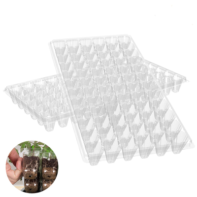 72 Cells Plug Plastic Seed transparent plug Tray