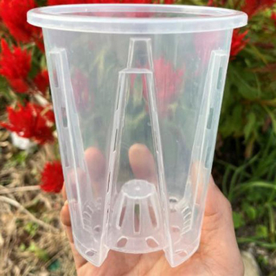 clear plastic pots for plants