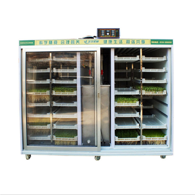 Hydroponic nursery grow trays fodder system