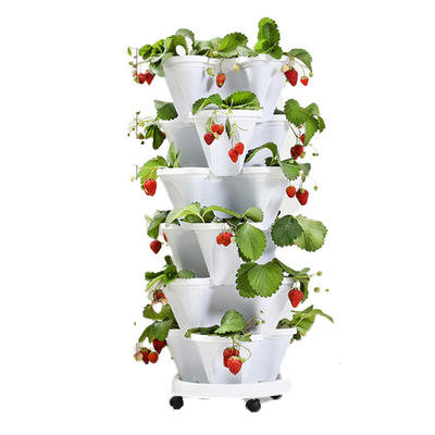 Plastic flowerpots Strawberry Growing Tower