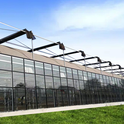 Supply Agricultural greenhouse Garden planting Engineering construction Glass greenhouse