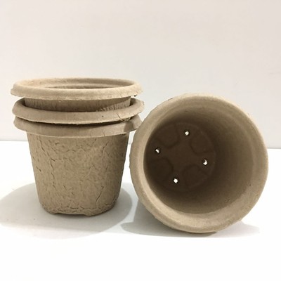 Eco-Friendly biodegradable pulp seedling pots seed starting pots