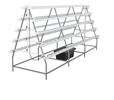 Multi-layer water culture PVC hydroponic nft hydroponic system channels